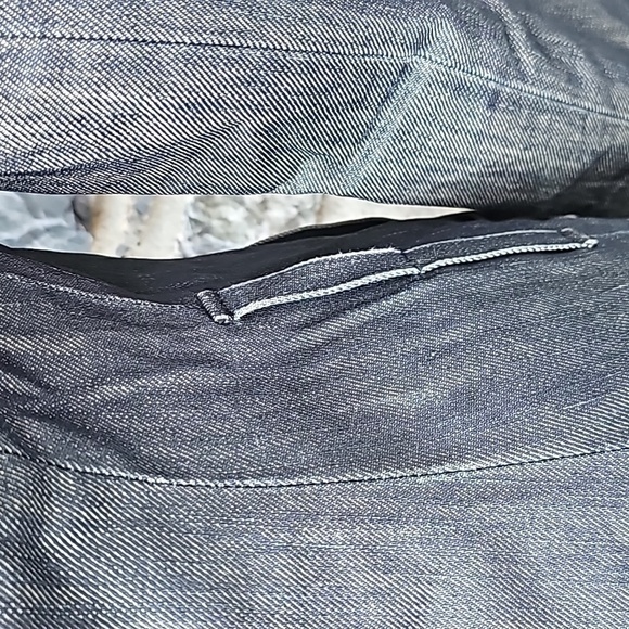 RADCLOIFFE LONDON GREY DENIM - JEANS TRENCH COAT - SIZE MEDIUM - Picture 8 of 12